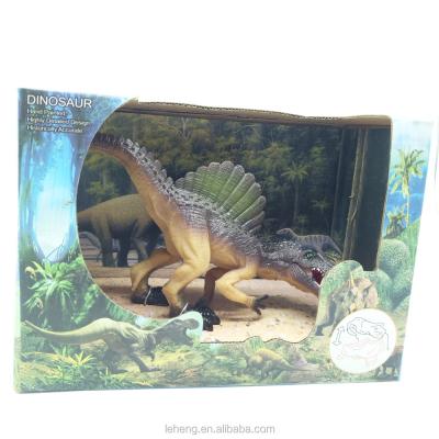 China Realistic Promotion Animated Plastic Spinosaurus Dinosaur Model For Kids Toys for sale