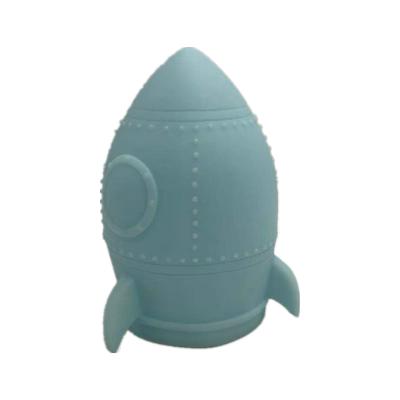 China Cute PVC Kids Mini Toy Lamp Animals Rocket Shape Led Night Light for sale