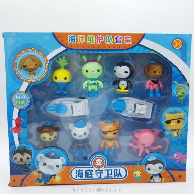 China Popular Cartoon Movie Cartoon Shaped Plastic Toy Set For Kids for sale