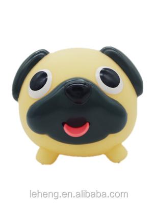 China 2019 New Toys Dog Shape Plastic Soft Creative Plastic Squeeze With Tongue Child Toys for sale