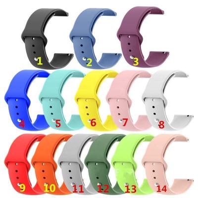 China Silicone Rubber Band For AppleWatch Soft Sport Silicone Replacement Band i Watch Sports Wrist Strap Strap 38mm 40mm 42mm 44mm for sale