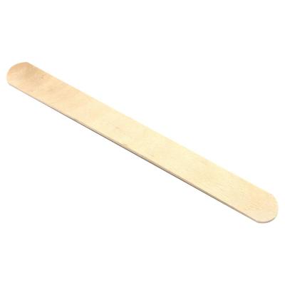 China Factory Wholesale Individual Taste Free Disposable Wooden Spatula 100pcs Spatula for sale