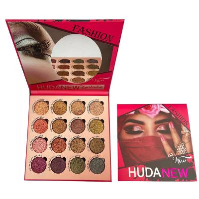 China Waterproof 16 Colors Eyeshadow Palette Highly Pigmented Long Lasting Makeup Beauty Eye Make Up Shadows for sale