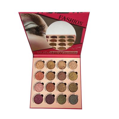 China 16 Colors Eyeshadow Palette Makeup Palette Waterproof Eyeshadow Highly Pigmented Waterproof Cosmetics for sale