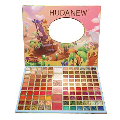 China Matte Eyeshadow Palette Long Lasting Waterproof HudaNew 116 Colors Make Up Dye Cosmetics Eyeshadow Top for sale