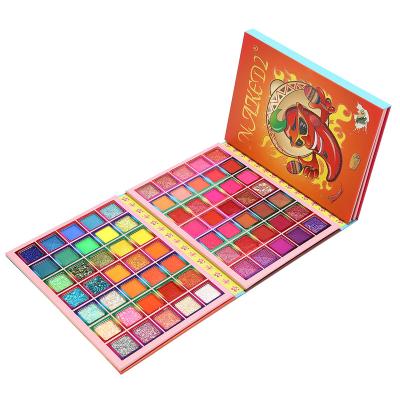 China Matte Powder Professional Eye Shadow Long-lasting Waterproof Eyeshadow Palette Highly Pigmented Kit for sale