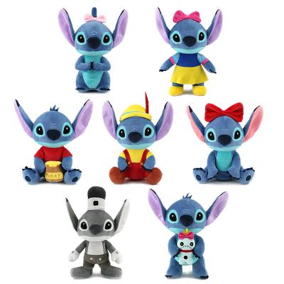 China Plush OEM New Custom Kawaii Stitch Cartoon Plush Peluche Doll Anime Lilo and Stitch Plush Toys for Kids for sale