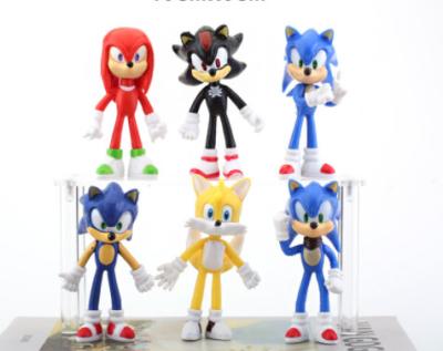 China Princess Macaron Kids Toys DZ Wholesale Animal ultra  Knuckles doll Dr. Eggman Cartoon Figurines Collectible Dolls sonic Action Figures for sale