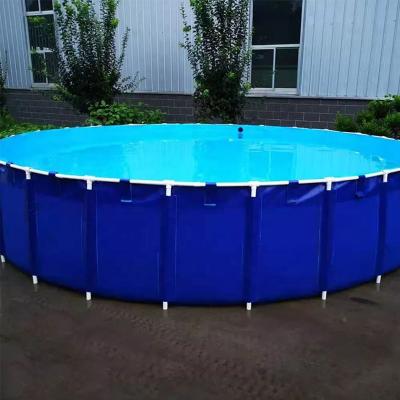 China 310000 liters 000 liters PVC aquarium tank farming for cat fish 310000 liters 000 liters PVC aquarium tank farming for cat fish for sale