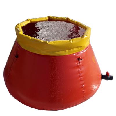 China Irritation Products PVC Water Bladder Collapsible Storage Water Tank 5000 Liter Bulk Agriculture Granular for sale