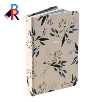 China Hardcover Printing A5 Size Hardcover Agenda Planner Full Color Inside Pages Custom Journal for sale