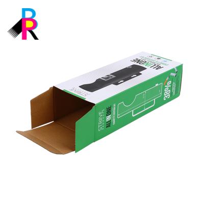 China Recyclable Gloss Tubes E-groove Corrugated Printed Package Box Mailer Box for sale