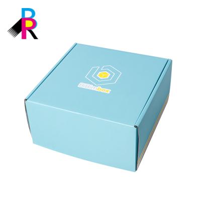 China Recyclable Customized Mailer Shipping Box For Full Color Fabric Sweater Branded Apparel Packaging Box for sale