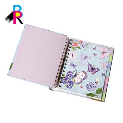 China 2020 professional china personalized spiral notebook custom printing manufacturer custom spiral notebook for sale