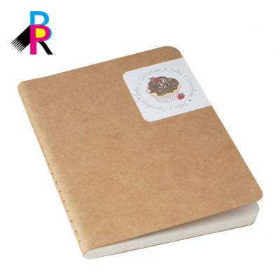 China Wholesale Recycled Eco - Friendly Paper Yarn Quilting Paper Custom Kraft Printing Softcover Notebook for sale