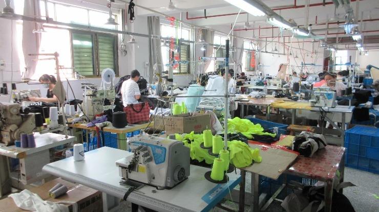 Verified China supplier - Pujiang Xinrui Garments Co., Ltd.