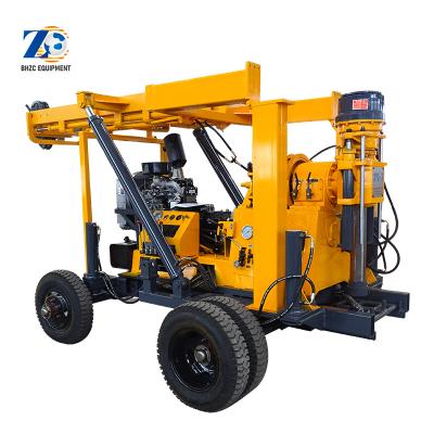 China energy & BHZC-X3 wheel water well drilling rig mining water well drilling rigs for sale for sale