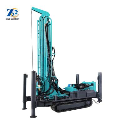 China Water Wells Rock Drill Rig Max Depth 680 Meters DTH Drilling Rig Water Well Hydraulic Drill Rig Crawler Drilling Rig for sale