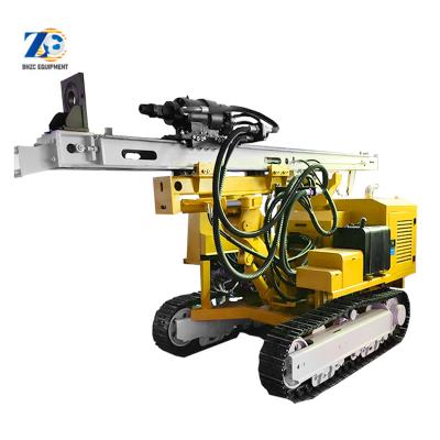 China energy & BHZC168Y High Air Pressure Outdoor DTH Mining Crawler Drilling Rig Photovoltaic Anchor Crawler Drilling Rig for sale