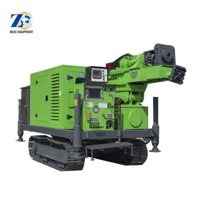 China energy & BHZC-E600 Electric Control Top Drive Series Mining Drilling Rig The drilling rig can be steplessly adjusted for sale