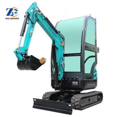 China Building Material Stores FREE SHIPPING China Cheap Small Digger Wholesale 1.8ton 2ton 2.5ton Used Excavator Low Price Micro Bagger With Thumb Bucket for sale