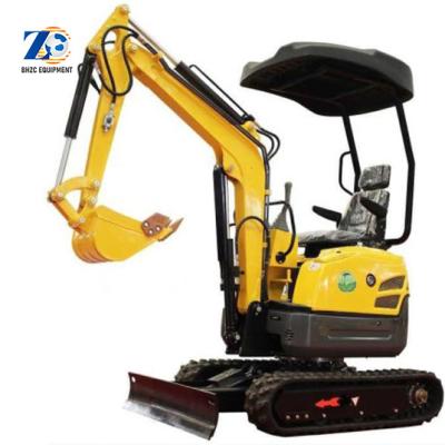 China Building Material Stores FREE SHIPPING China Cheap Small Digger Wholesale 1.8ton 2ton 2.5ton Used Excavator Low Price Micro Bagger With Thumb Bucket for sale