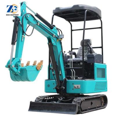 China Building Material Stores FREE SHIPPING China Cheap Small Digger Wholesale 1.8ton 2ton 2.5ton Used Excavator Low Price Micro Bagger With Thumb Bucket for sale