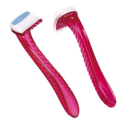 China Twin Blade Lady Razor Disposable Bikini Razor for sale