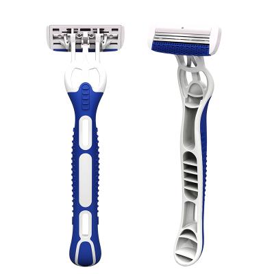 China Triple Blade 3 Blade Razor Shaving Blades Razor Blades Men Disposable Razor for sale