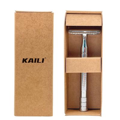 China Double Blade Stainless Steel Razor Blade Single Edge Blade For Safety Razor Use for sale