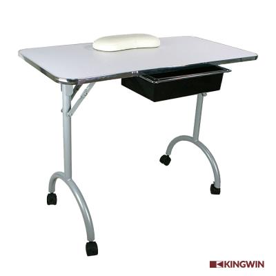 China luxury kingwin manicure table nail salon furniture for sale