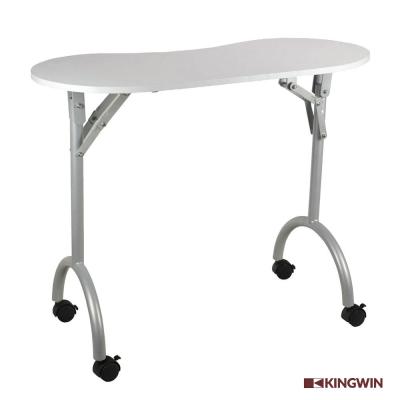 China portable white manicure kingwin nail salon equipment manicure table for sale