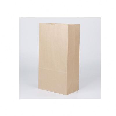 China Disposable Customized Gardening Storage Take Away Luxury Fast Food Package China Custom Stand Up Kraft Paper Bag for sale