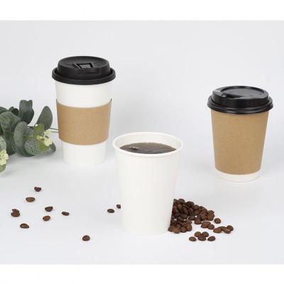 China Eco Biodegradable Private Supplies Store Disposable Raw Materials Bubble Tea Paper Coffee Cardboard Cup With Logo for sale