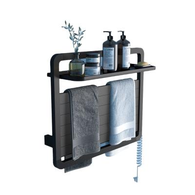 China China Heater Hot Selling Aluminum Alloy Luxury Black Electric Towel Warmer for sale