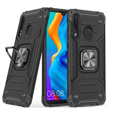 China Unique/Hard/Soft/OEM Magnetic Shockproof Cover Mount Car Case For Huawei P40 Hard PC Tpu Soft Hybrid Phone Case P30 Lite for sale