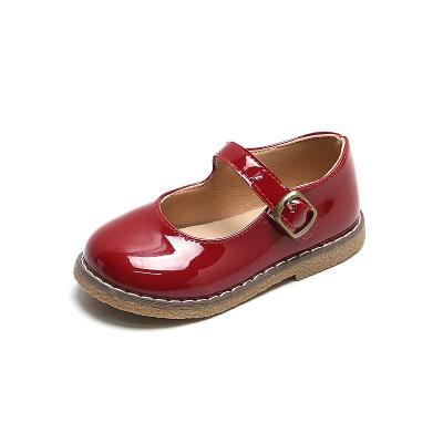 China Anti-odor Kids Shoes Girls Mary Jane Shoes Toddler Girls Fashion School Flat Shoes for sale