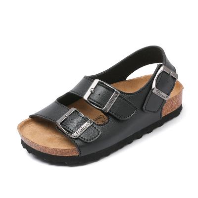 China Boy And Girl Anti-slippery Comfortable Flat Beach Sandals Buckle Featured Kids Sandals for sale