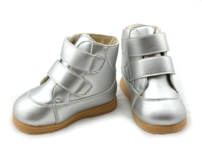 China Toddler Girl and Boy Warm Ankle Boots Anti-slippery Toddler Silver Boots for sale