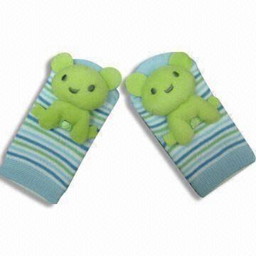 China Custom design, color soft knitted cute cotton Baby Socks for sale