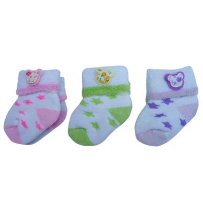 China Soft and comfortable custom color, design knitted cute Infants sock for sale