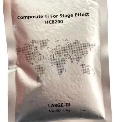 China Pyrotechnic powder for cold fireworks machine-consumables for cold firework glow powder machine flame pollen consumables for sale