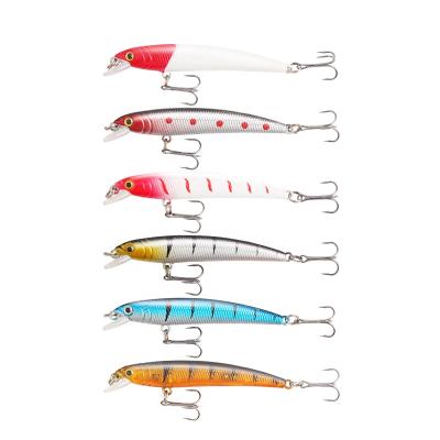 China ABS Bait Minnow 7cm/4.6g Buzzer Plastic DOWNHILL Hard Bait Fishing Lure Artificial Plastic Bait for sale