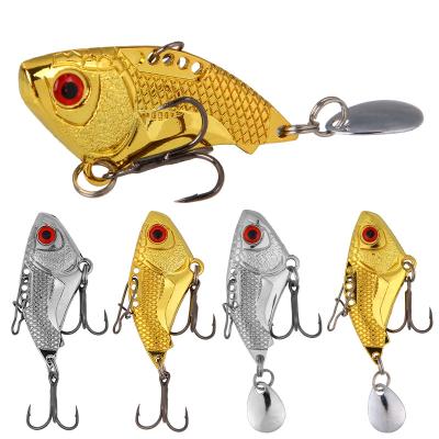 China High Simulation Luya Lures Low Sequined Metal Chicken Claw Hook Artificial Lures VIB Hard Fishing Lures for sale