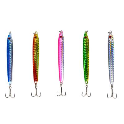 China Luya Iron Lures Iron Plate 30g VIB Metal Speed ​​Sinking Simulation Lures Artificial Fishing Lures for sale