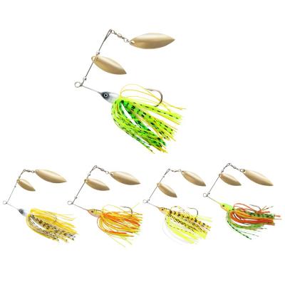 China Metal Fishing Baits Hard Bait Spinner 13.5g DOWNSTREAM Fishing Artificial Lure Bait for sale