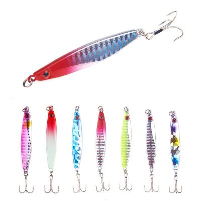 China Iron Luya Lure IMA Spangled Plate Fishing Lure Simulation Metal Sinking Hard Lure for sale