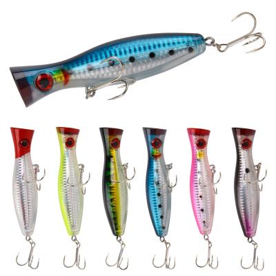 China ABS BIGBAIT Plastic Snap 12.5cm/40g TOP WATER Bait Hard Bait Artificial Fishing Lure for sale