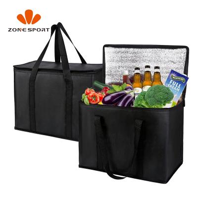 China Factory Supply Waterproof Collapsible Cooler Bag Folding Soft Non Woven Lunch Bag for sale