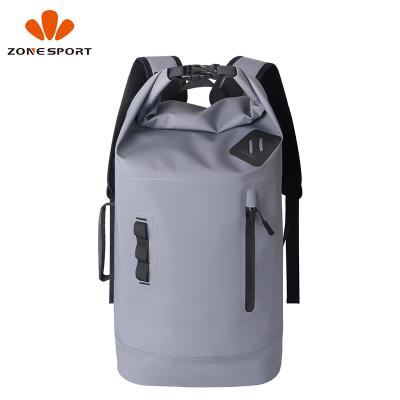 China Wholesale Anti Theft Waterproof Rolltop Backpack Manufactures Custom Waterproof Hiking Backpack From China for sale